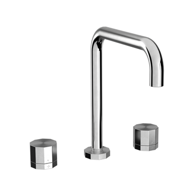 Toni Déca 3-huls Køkkenarmatur, krom ø200 L-tud 